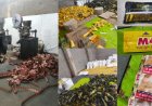 अवैध गुटखा फैक्टरी में पुलिस ने मारा छापा, भारी मात्रा में गुटखा और जर्दा जब्त