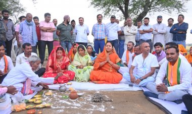 मंत्री श्रीमती लक्ष्मी राजवाड़े ने 3.80 करोड़ रूपए की सड़क निर्माण कार्य का किया शुभारंभ