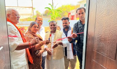 उदय नगर में ₹30 लाख की लागत से निर्मित सामुदायिक भवन का भव्य लोकार्पण; विधायक ने की बोर खनन की घोषणा