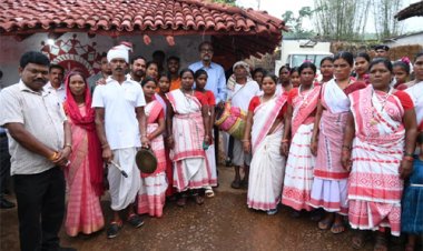 राज्यपाल डेका ने जशपुर के केरेगांव होम-स्टे का किया अवलोकन