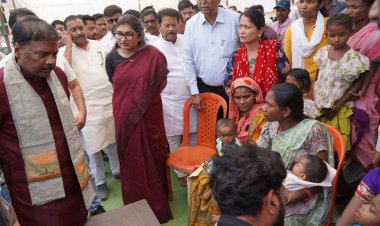 मंत्री केदार कश्यप के नेतृत्व में “प्रोजेक्ट धड़कन” से बच्चों को मिल रहा नया जीवन, 2780 बच्चों की जांच, 3 को निःशुल्क उपचार हेतु रायपुर भेजा गया