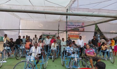 कोंडागांव में दिव्यांगजनों के लिए विशेष शिविर, कृत्रिम अंग व प्रमाण पत्र वितरित