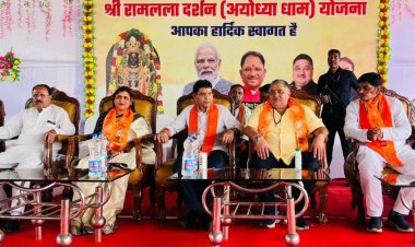 850 श्रद्धालुओं का दल रामलला एवं काशी विश्वनाथ के दर्शन हेतु अयोध्या एवं काशी रवाना