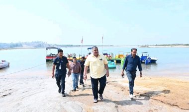 पर्यटन मंत्री  राजेश अग्रवाल ने मयाली नेचर कैंप का किया निरीक्षण