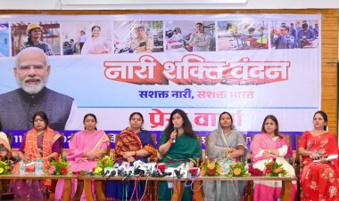 नारी शक्ति वंदन अधिनियम के लिए प्रधानमंत्री का आभार माना मंत्री राजवाड़े ने