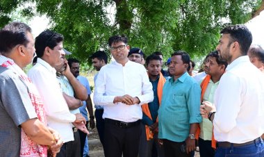 करोड़ों की लागत से बदल रहा पुसौर का स्वरूप-वित्त मंत्री श्री चौधरी