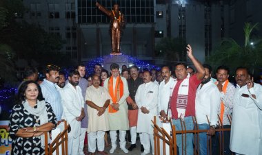 प्रदेश अध्यक्ष देव ने की दीप प्रज्ज्वलित