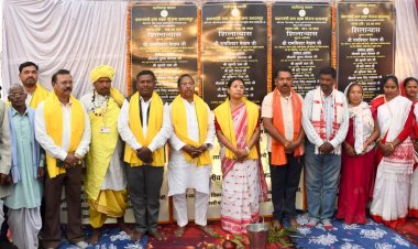 मंत्री रामविचार नेताम ने डिंडो में 1154.45 लाख रुपये के विभिन्न विकास कार्यों का किया भूमिपूजन एवं शिलान्यास…