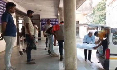 CG : टोल प्लाजा के पास भीषण सड़क हादसा, बाइक सवार एक युवक की मौत