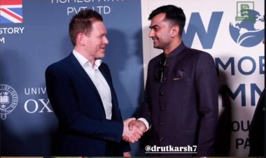 लंदन में गूंजा छत्तीसगढ़ का नाम, हाउस ऑफ़ पार्लियामेंट में मिला डॉ उत्कर्ष त्रिवेदी को सम्मान व ऑक्सफोर्ड में दिया व्याख्यान