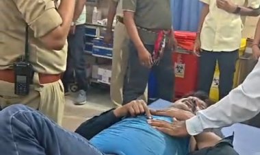 जांजगीर कोतवाली में हंगामा: नशे में युवक ने लॉकअप में पिया अज्ञात द्रव्य , इलाज से किया इनकार