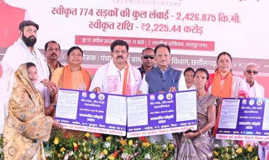 मुख्यमंत्री साय ने मोर गांव, मोर पानी, मोर तरिया महाअभियान अंतर्गत 500 नए तरिया का किया शिलान्यास