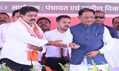 ग्रामीण विकास को नई रफ्तार: 2426 किमी सड़क निर्माण का मुख्यमंत्री साय ने किया शिलान्यास