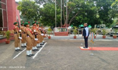 एनसीसी के तत्वावधान में ड्रिल और शूटिंग प्रतियोगिता का भव्य आयोजन, 600 कैडेट्स ने लिया हिस्सा