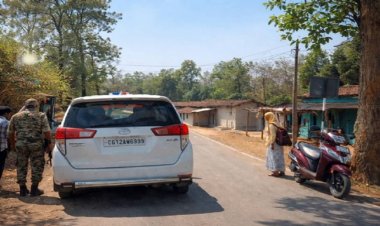 कोरबा: एक इशारे पर रुकी कलेक्टर की कार, सड़क पर ही सुनी महिला की पीड़ा