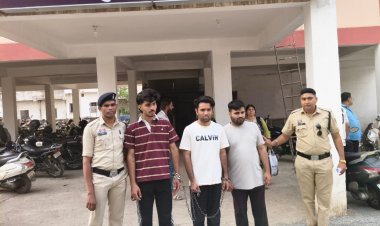 थाना न्यू राजेंद्र नगर पुलिस की बड़ी कार्रवाई: ऑनलाइन क्रिकेट सट्टा खिलाते 03 आरोपी गिरफ्तार