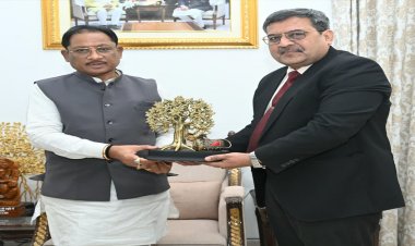 मुख्यमंत्री विष्णु देव साय से आईओसीएल के मुख्य महाप्रबंधक ने की सौजन्य मुलाकात….