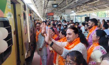 दुर्ग संभाग के 850 श्रद्धालु रामलला के दर्शन के लिए अयोध्या रवाना