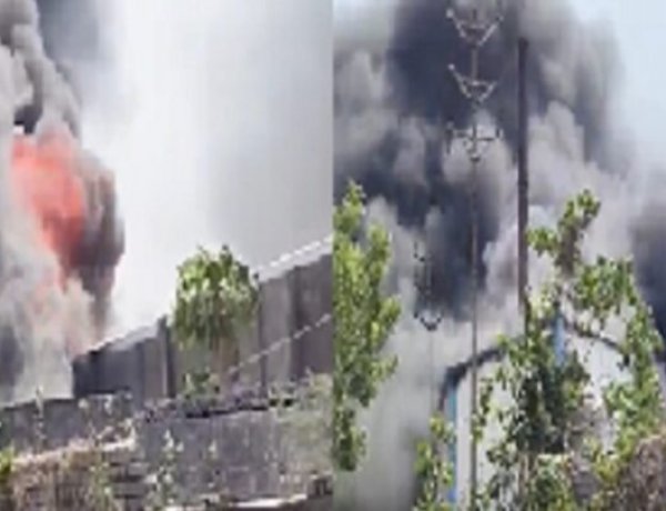 BREAKING: रायपुर की प्लास्टिक फैक्ट्री में भीषण आग, पूरा गोदाम जलकर खाक, दमकल की कई गाड़ियां मौके पर