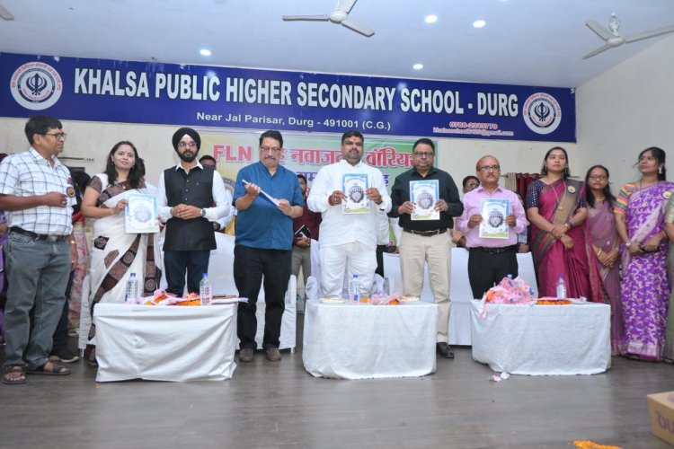 स्कूल शिक्षा मंत्री  गजेन्द्र यादव एफएलएन शिक्षक सम्मान समारोह में हुए शामिल -100 उत्कृष्ट शिक्षक हुए सम्मानित