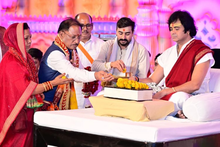 छत्तीसगढ़ की धरती के कण-कण में बसे हैं भगवान श्रीराम : मुख्यमंत्री विष्णुदेव साय