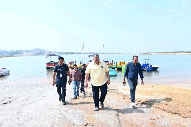 पर्यटन मंत्री  राजेश अग्रवाल ने मयाली नेचर कैंप का किया निरीक्षण