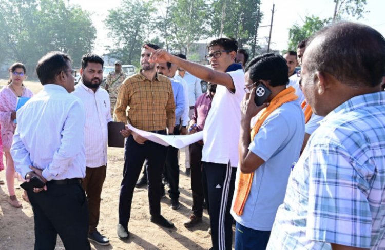 कोतरा रोड दुग्ध डेयरी क्षेत्र में बनेगा आधुनिक ऑक्सीजोन, नागरिकों को मिलेगा हरित व बहुउद्देशीय सुविधा केंद्र