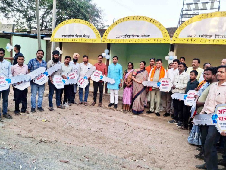 उद्योग मंत्री ने अपने जन्म दिवस पर लघु व्यवसायियों को दी आनंद बाजार वेंडिंग जोन की सौगात 