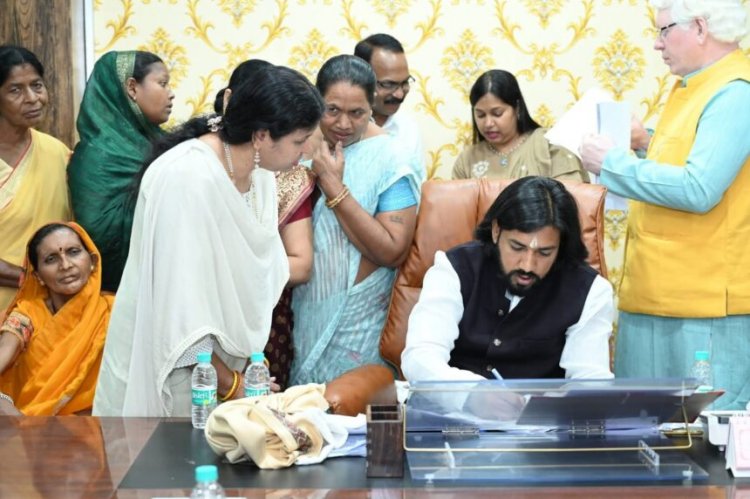 जनदर्शन में 179 आवेदन प्राप्त; मंत्री गुरु खुशवंत साहेब के निर्देश पर अधिकांश का मौके पर निराकरण