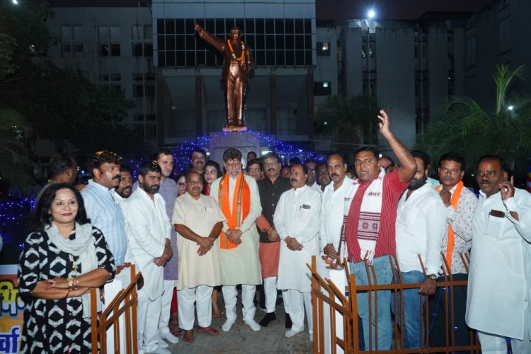 प्रदेश अध्यक्ष देव ने की दीप प्रज्ज्वलित