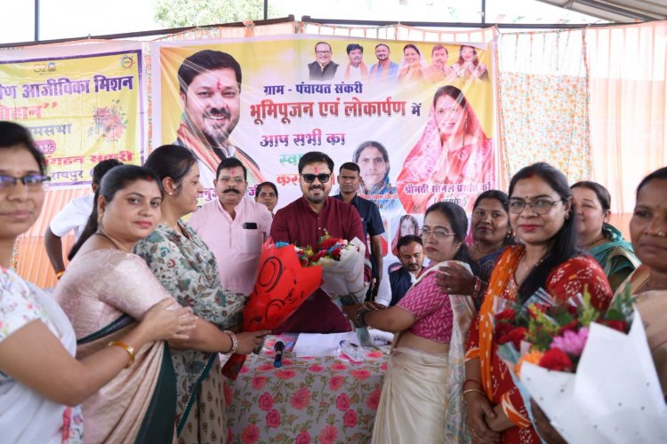 विधायक अनुज ने ग्राम संकरी को दी करोड़ों के विकास कार्यों की सौगात