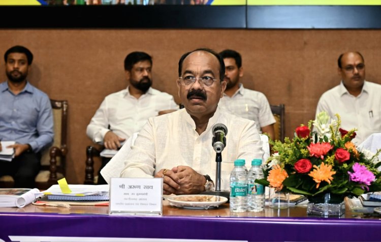 शहरों में पेयजल आपूर्ति, अवैध प्लॉटिंग और अवैध निर्माण पर उप मुख्यमंत्री  अरुण साव सख्त