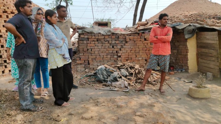 बीरगांव ईंट भट्टी पर छापा, 3 नाबालिग बच्चियों का रेस्क्यू