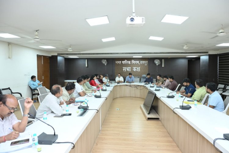 भारत सरकार की मंशा अनुसार रायपुर राजधानी शहर में नेचुरल गैस पाईप लाईन शहर में डालने का कार्य शीघ्र