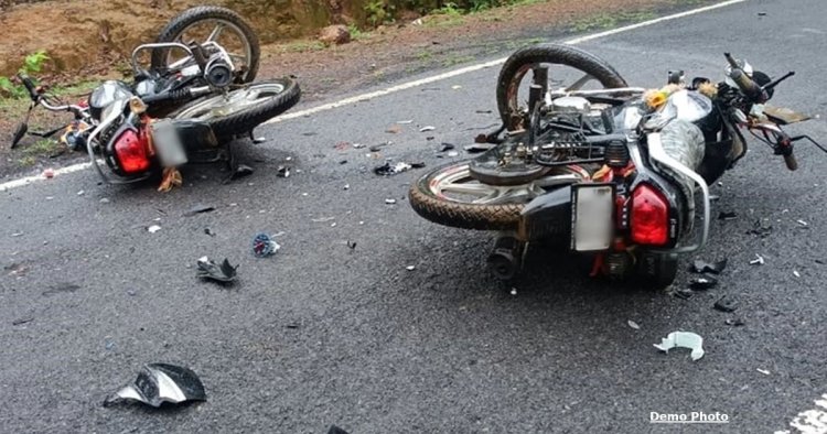 CG – शिक्षक की मौत : बाइक को तेज रफ़्तार ट्रक ने मारी टक्कर, शिक्षक की मौके पर मौत, ड्यूटी जाते समय हुए हादसे के शिकार……