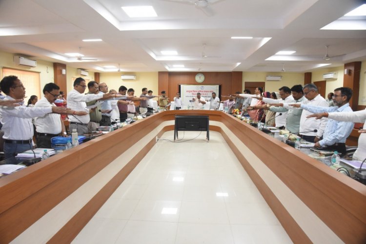  पर्यटन एवं संस्कृति मंत्री  राजेश अग्रवाल ने दिलाई जनगणना शपथ