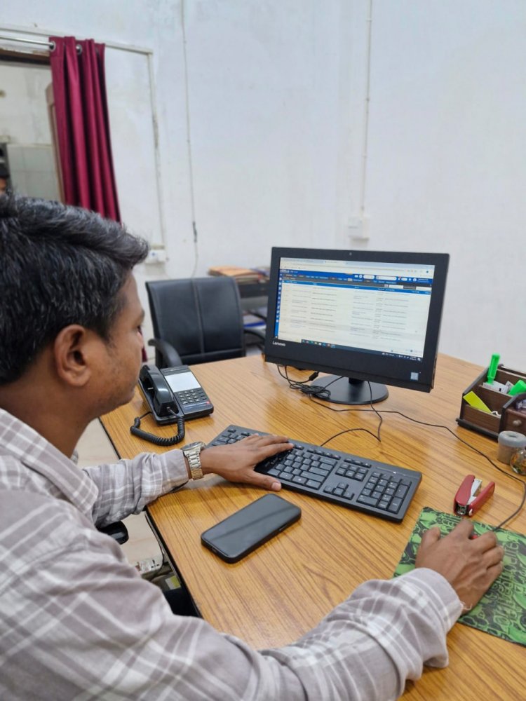 महासमुंद : ई-ऑफिस से फाइल ट्रैकिंग आसान, काम में तेजी और जवाबदेही सुनिश्चित