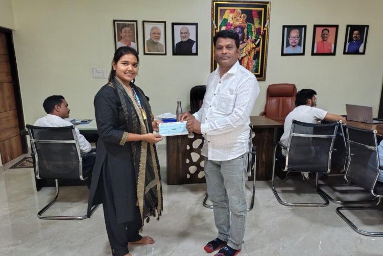 आर्थिक तंगी से रंजना की छुटी पढ़ाई, उप मुख्यमंत्री  विजय शर्मा के सहयोग से फिर होगी शुरू