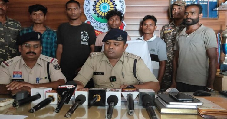 रंजिश में रची हत्या की साजिश नाकाम, सुपारी कनेक्शन में 5 आरोपी गिरफ्तार