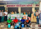 नगर निगम जोन 6 जोन अध्यक्ष बद्री प्रसाद गुप्ता के नेतृत्व में स्वच्छता दीदियों और सफाई मित्रों ने चलाया स्वच्छ जनजागरण अभियान