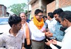 वित्त मंत्री ओ.पी. चौधरी ने ग्राम डुमरमुड़ा में ग्रामीणों से किया आत्मीय संवाद