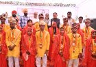 बसना विधायक डॉ. संपत अग्रवाल ने निभाया पिता का फर्ज: 57 बेटियों का कराया कन्यादान, नव-दम्पत्तियों को दिया आशीर्वाद