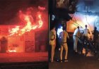 कल्पना रेस्टोरेंट में लगी भीषण आगजनी से फ्रीजर ब्लास्ट, लाखों का सामान जलकर खाक