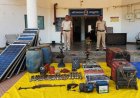 बीजापुर से नक्सलियों द्वारा छुपाकर रखे नक्सली डंप बरामद