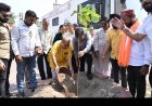 “सांसे हो रही है कम, आओ पेड़ लगाएं हम” का संदेश देते हुए लोगों से अधिक से अधिक पौधे लगाने की अपील की-विधायक पुरंदर मिश्रा
