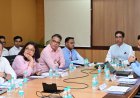 भारत सरकार भूमि संसाधन विभाग के सचिव ने मुख्य सचिव से की सौजन्य भेंट