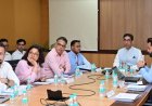 भारत सरकार के भूमि संसाधन सचिव ने छत्तीसगढ़ के मुख्य सचिव से की सौजन्य भेंट