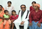 पक्के घर का सपना हुआ साकार : मुख्यमंत्री साय ने लेमरू में हितग्राही धरम सिंह के नए आवास में कराया गृह प्रवेश