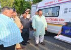 कानून व्यवस्था को तकनीक से सशक्त बनाने की अभिनव पहल - मंत्री अग्रवाल ने अत्याधुनिक मोबाइल फॉरेंसिक वैन को दिखाई हरी झंडी