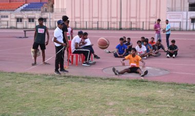 हॉकी एवं एथलेटिक्स अकादमी में चयन के लिए ट्रायल में शामिल हुए 540 खिलाड़ी